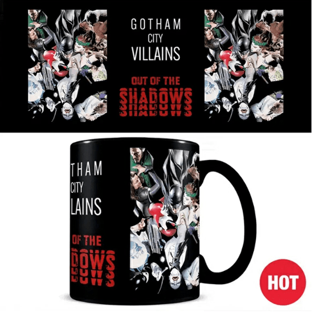 DC Comics: Batman Gotham City Villains Heat Change Mug