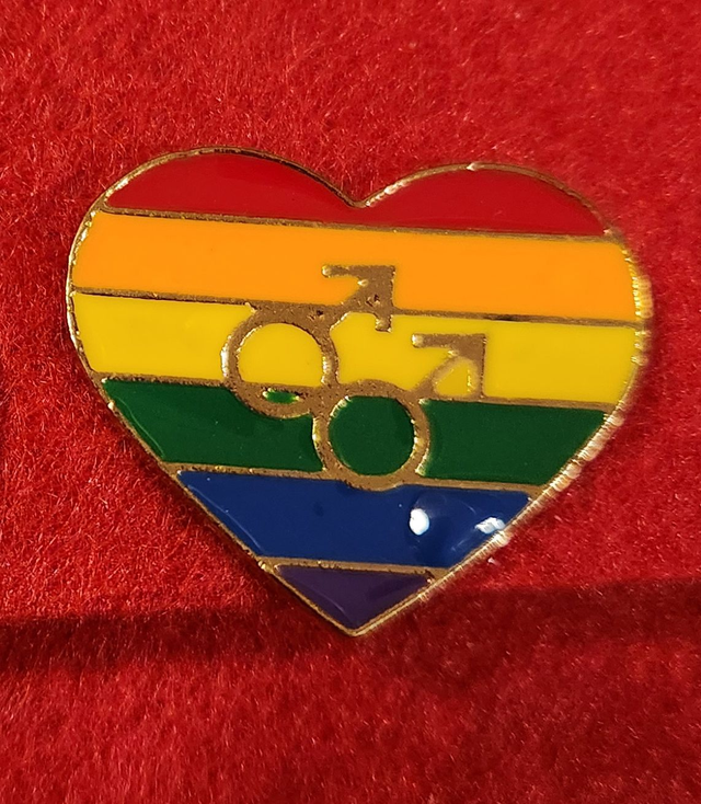 Heart With Gay Men Symbol