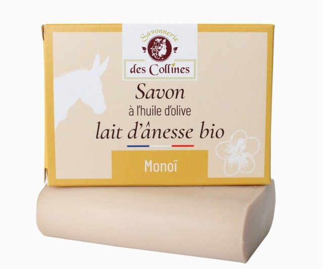 Savon lait d&#039;ânesse Monoï