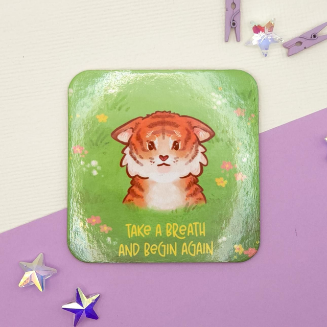 Podkładka "Take a breath and beginagain" | ORYGINALNE 