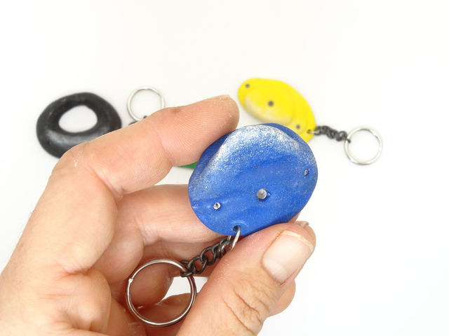 Climbing Hold Keychain