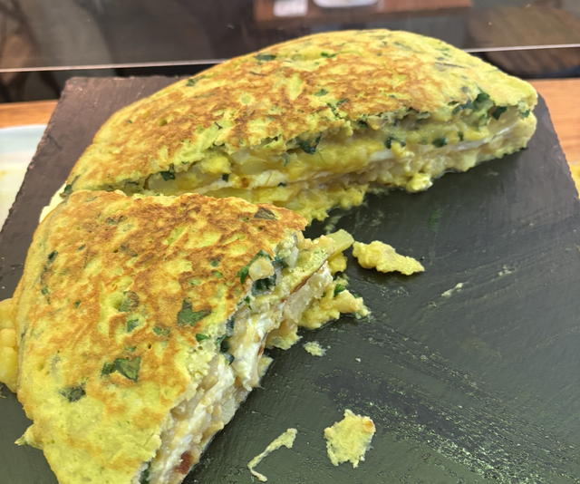 TORTILLA ESPINACA ALI-OLI