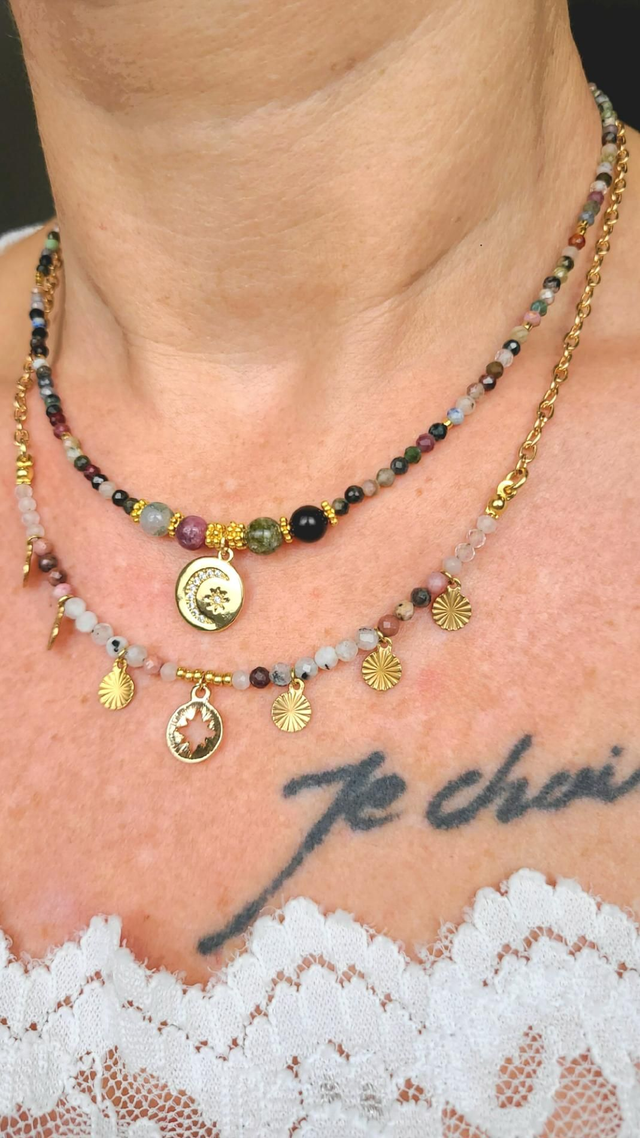 Collier Tourmaline – Protection & Ancrage