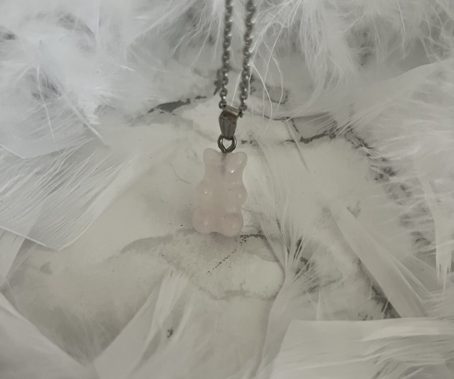 Nounours quartz rose 