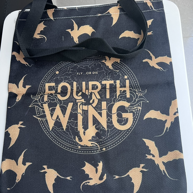Fourth wing totes bag 