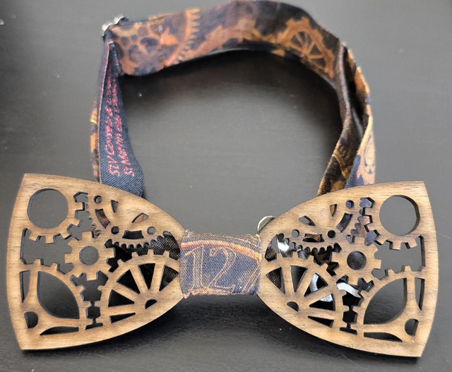 Noeud papillon steampunk