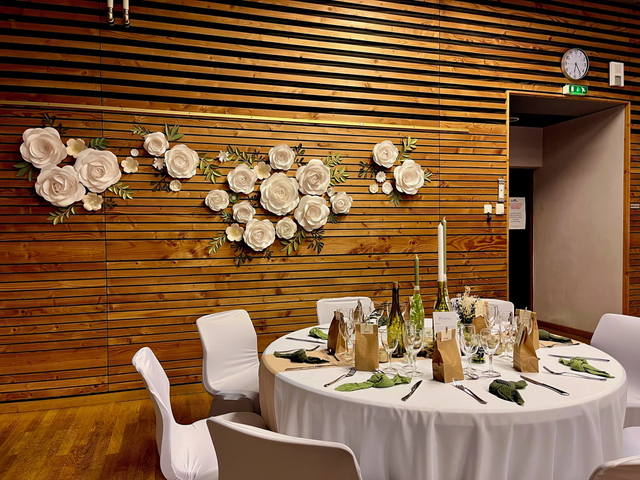 Lot 4 Fleurs blanches