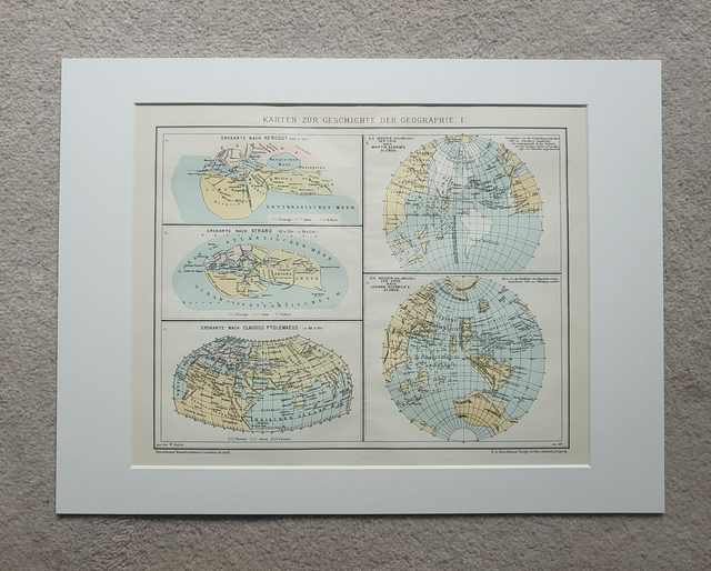 Maps of the World Over Time (in German)