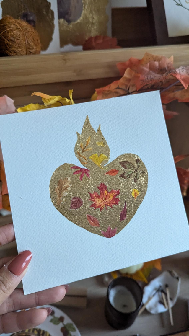 Ex-voto feuilles d&#039;automne 