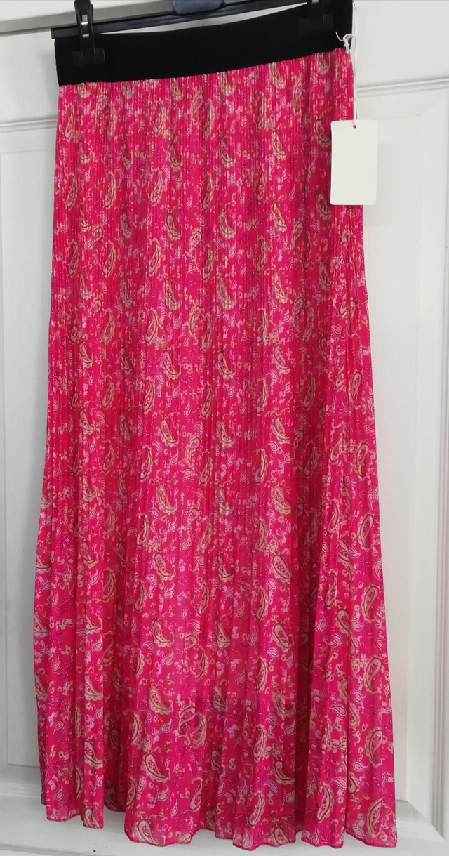 Jupe plissée  rosie 