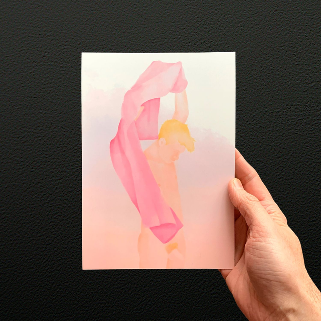 Sortie de bain - Print A5