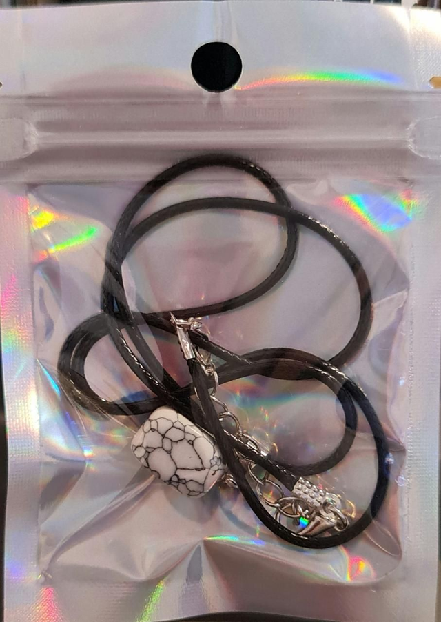 White Howlite Crystal Gemstone