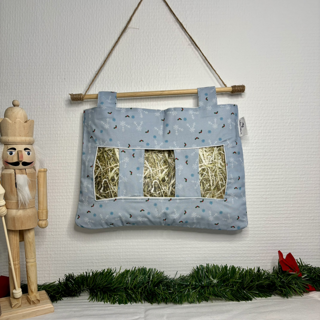 Sac à foin Albertha's -Noël "Flocons"