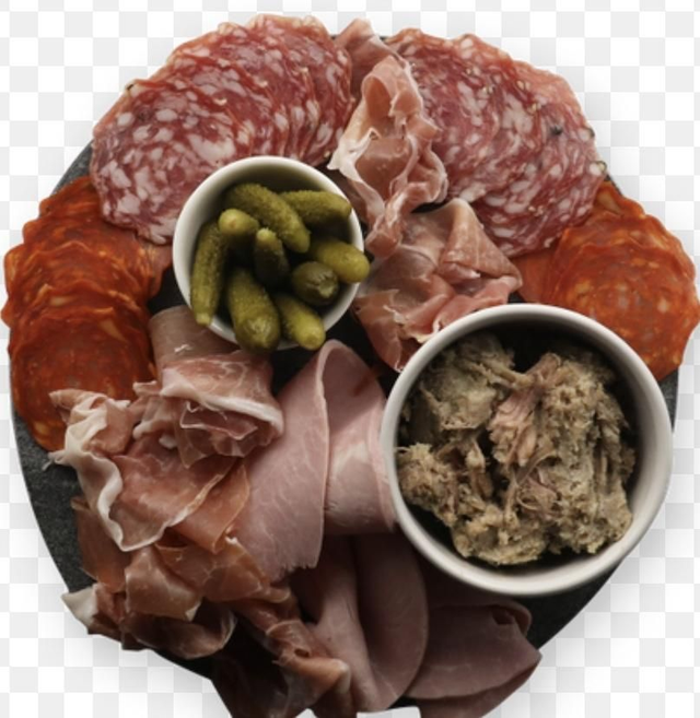 Assortiment de charcuteries