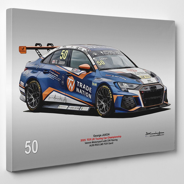 C250503 Audi RS3 LMS TCRUK 25 Vannin Motorsport DW Racing #50 GJaxon SILV_ICA0871