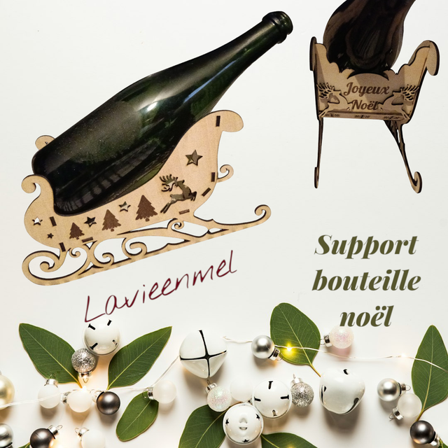 support bouteille