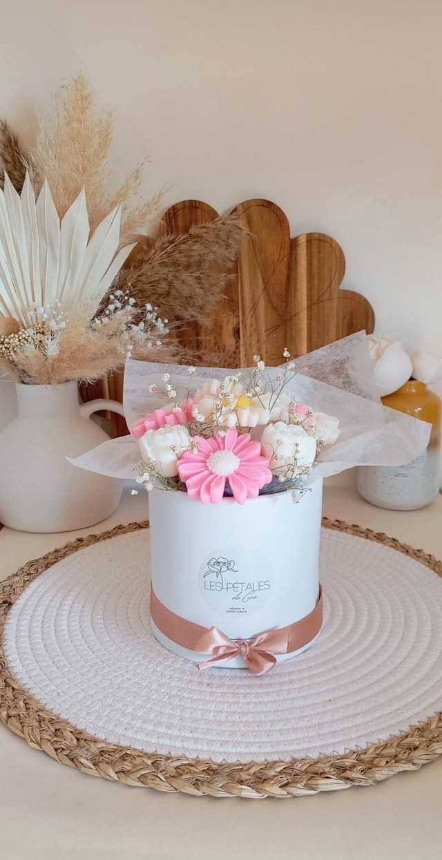 Bouquet de fondant &quot;Évasion vanillée&quot;