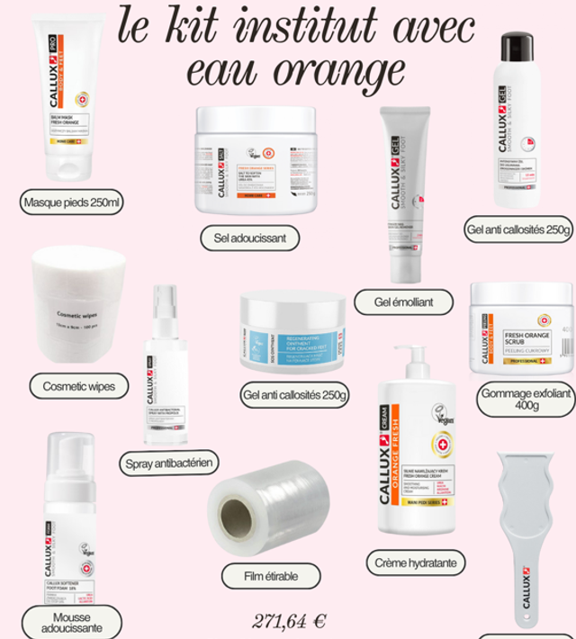 KIT INSTITUT AVEC EAU ORANGE 