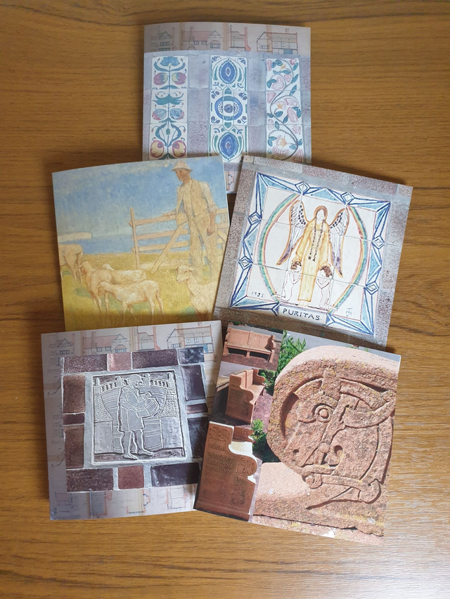 Greetings Cards x 5 (B) - Roedean School, Heritage Photos