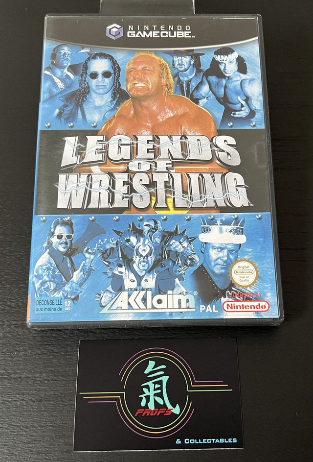 Nintendo Gamecube game : Legends Of Wrestling * Complete *