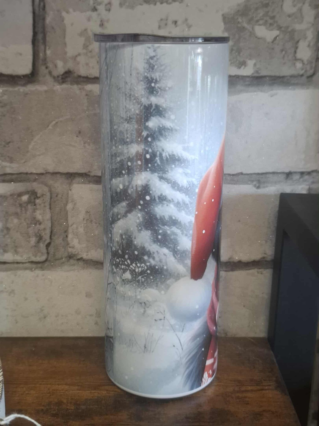 Gourde Canette Noël Terre Neuve