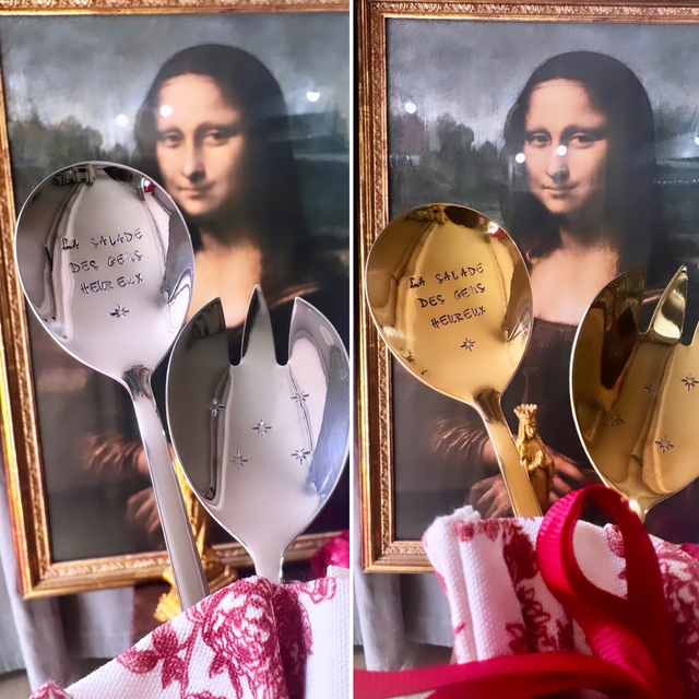 Couverts À Salade ACIER