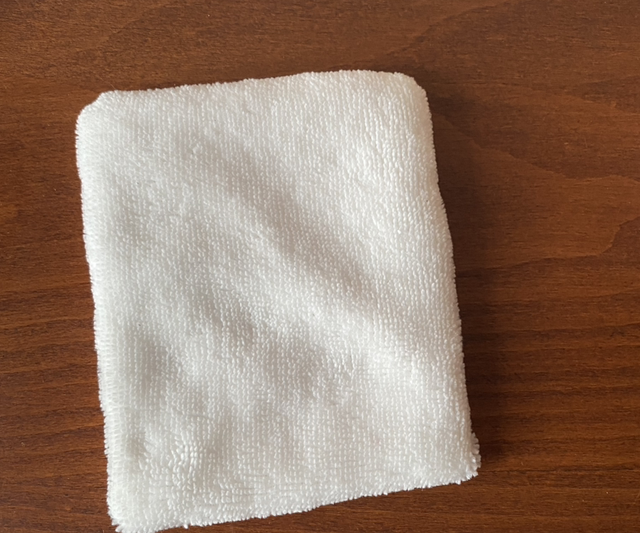 Débarbouillette oies rose