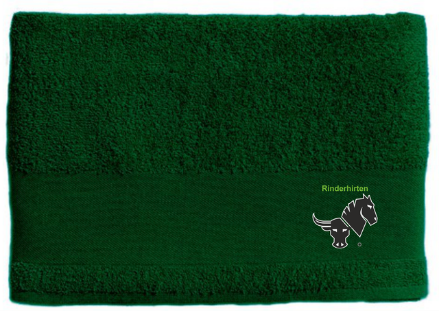 Handtuch bestickt mit Logo