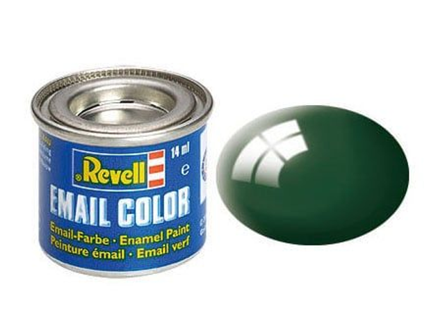 peinture email vert foncé brillant revell 32162