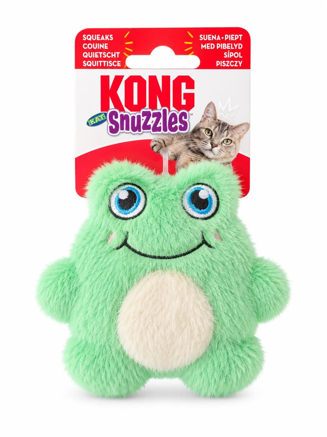 Kong snuggles kikker