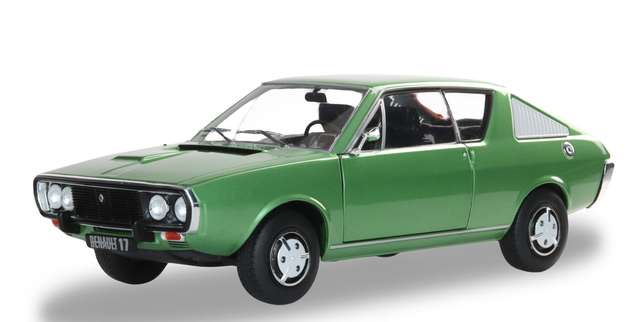 Renault 17 1976 grün met.  Solido 1:18