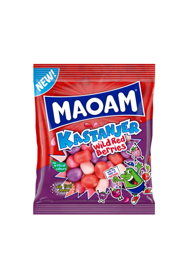 Maoam Kastanjer Wild Berries - 120g