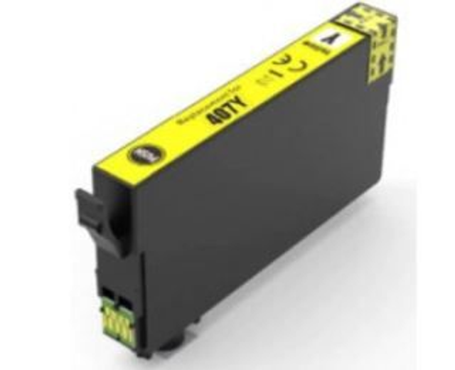 407Epson Compatible JAUNE, jet d'encre, SERIE "CLAVIER"