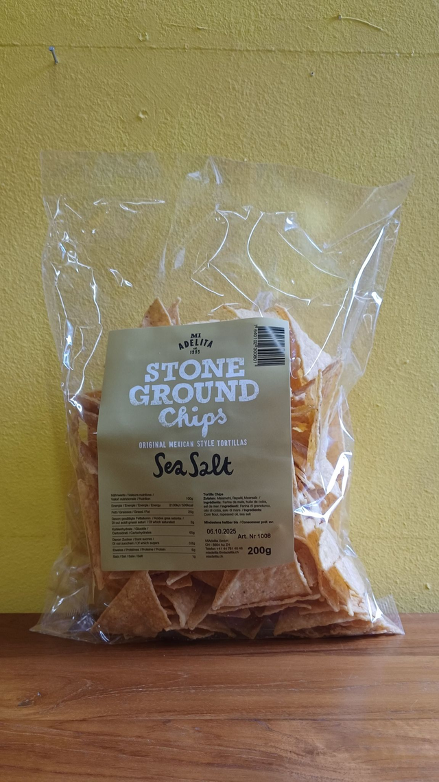 Tortillachips Nature Totopos naturales MiAdelita 200 g