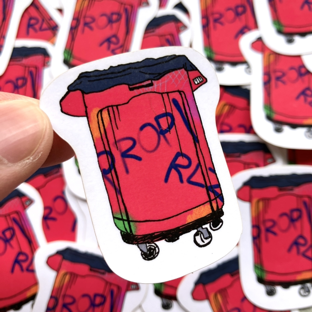 Trash Bin Sticker