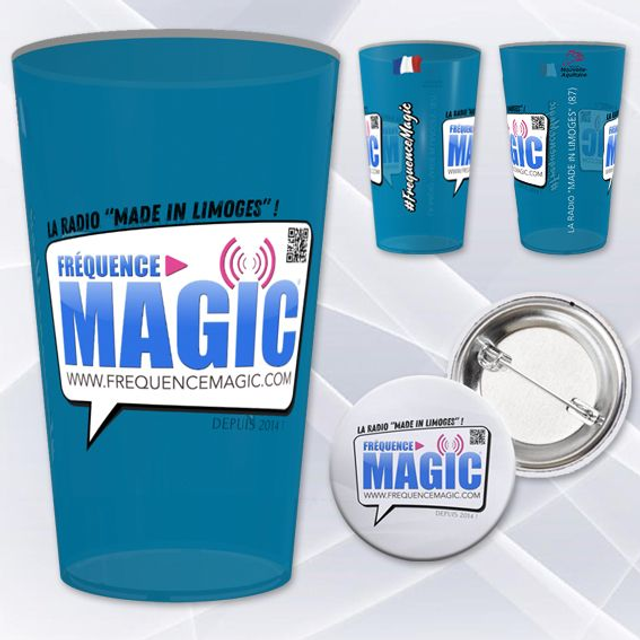 PACK GOBELET + BADGE BULLE