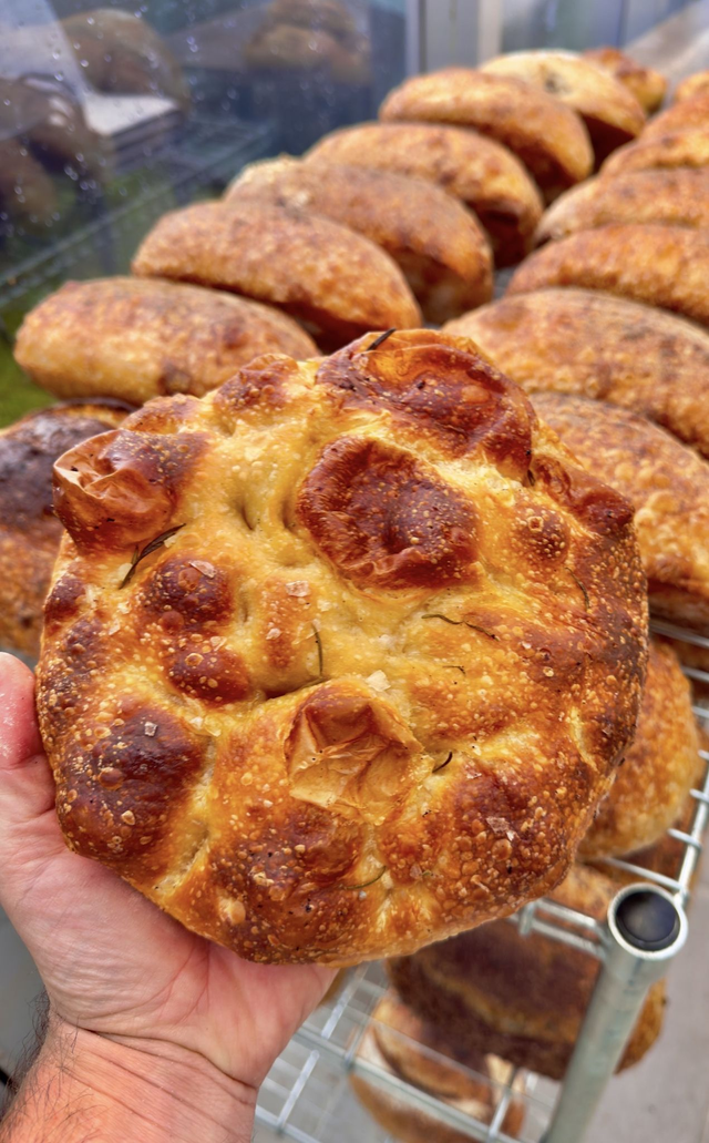 FOCACCIA WITH ROSEMARY &amp; MALDON SALT (wheat)