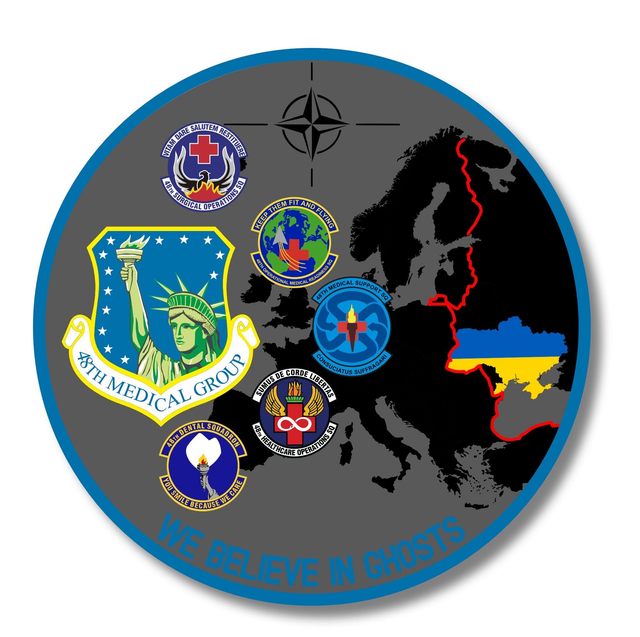 48th MDG Formation Ghosts Series Patch (Final Patch) 1 of 30 CoA