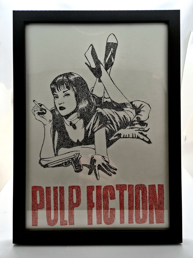 Cadre dessin - Pulp Fiction