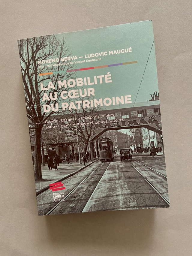 La mobilité au coeur du patrimoine – Le livre 25 CHF + Port