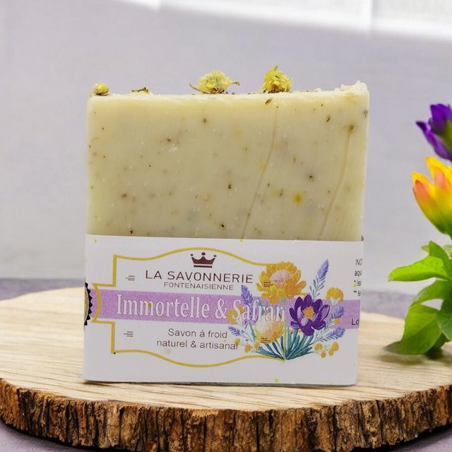 Savon Immortelle &amp; Safran