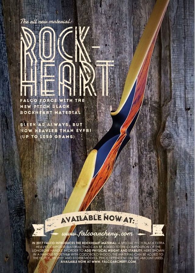FALCO Archery - Longbow Force Vintage Rockheart