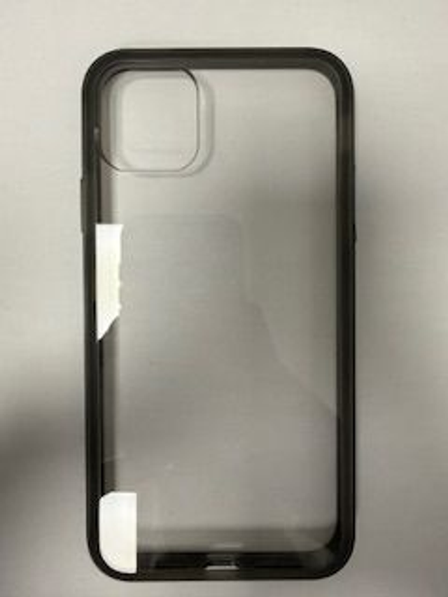 iphone 11 pro max coque transparente contour noir