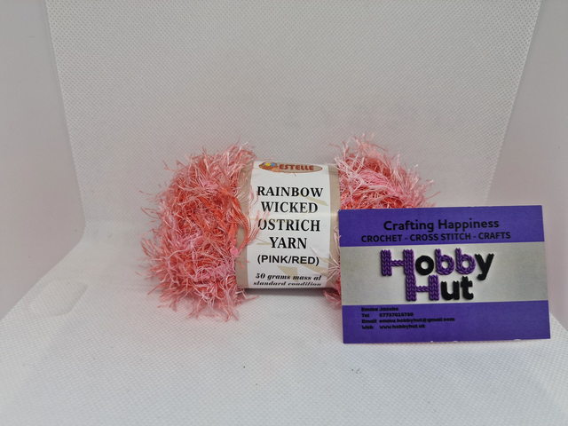 Estelle, Rainbow Wicked Ostrich Yarn 50g