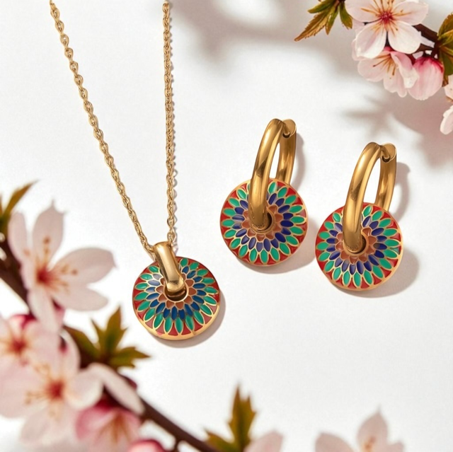 Parure AZIA | en acier inoxydable 