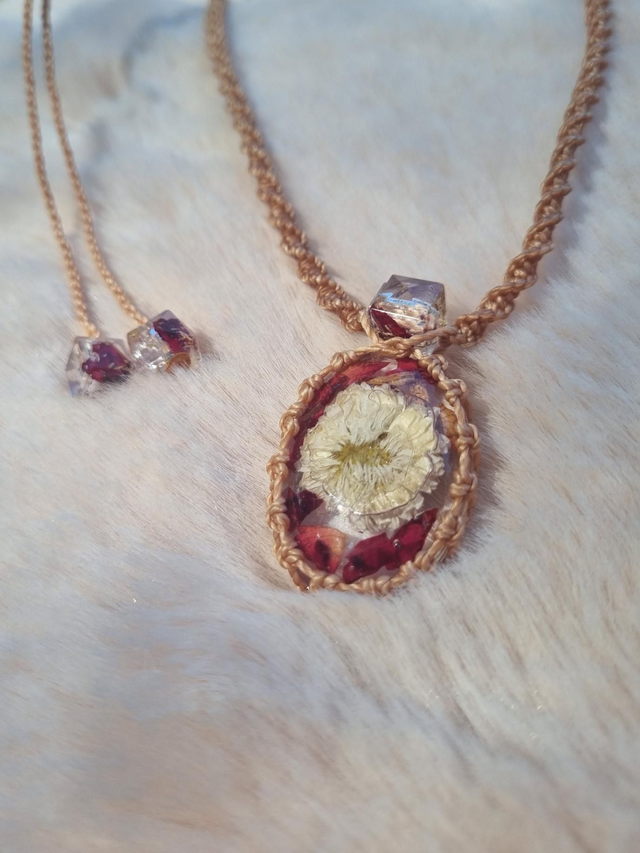 Amour de soi - Collier micromacramé