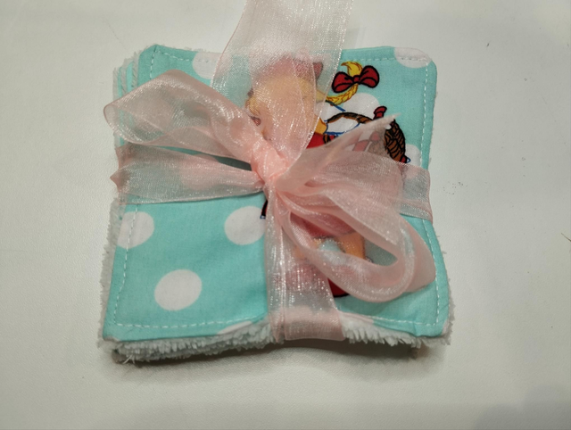 Lot de 5 lingettes nettoyantes Le petit chaperon rouge 