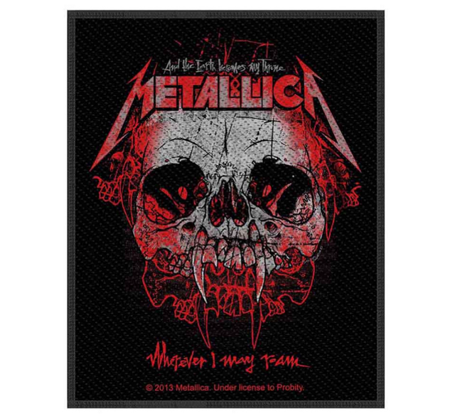 Metallica Standard Patch: Wherever I May Roam 2013