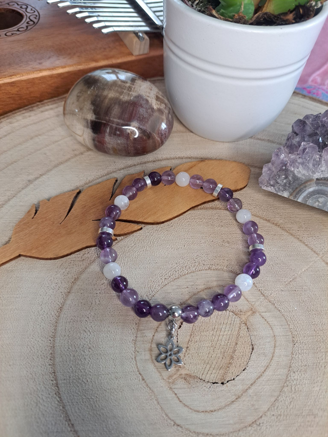 Bracelet améthyste