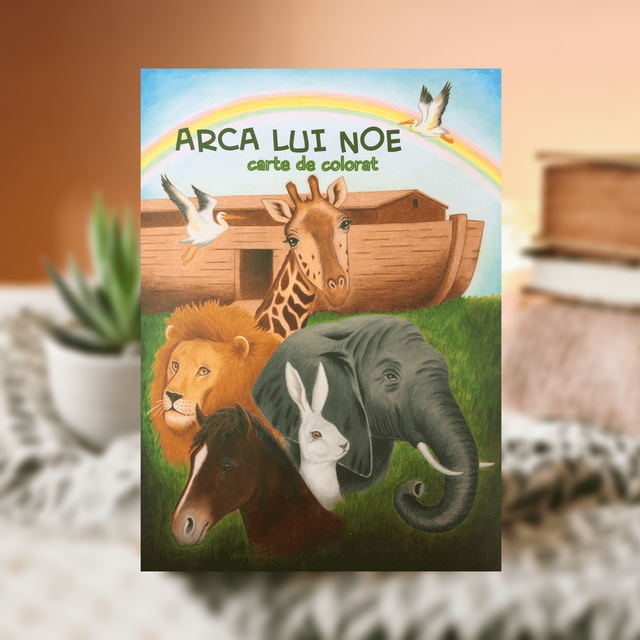 Arca lui Noe carte de colorat - Autor necunoscut
